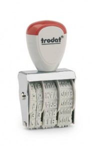 Trodat 1020 Датер ручной ленточный 5 мм