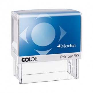Colop Printer 50 Microban  оснастка для штампа 69 х 30 мм антибактериальная