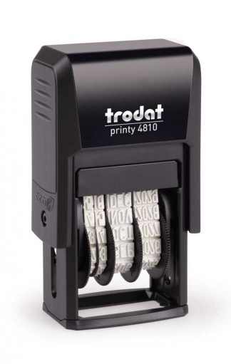 Trodat 4810 PRINTY  датер, 3,8 мм