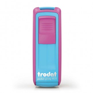 Trodat 9511 POCKET PRINTY Карманный штамп 38х14мм 