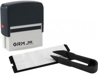 GRM 30 DIY 5 lines, Самонаборный штамп 5 строк с одной кассой