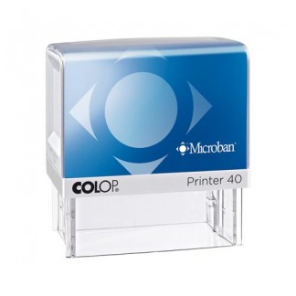 Colop Printer 40 Microban  оснастка для штампа 59 х 23 мм антибактериальная