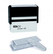 Colop Printer 45 Set-F Самонаборный штамп 7 строк без рамки, 5 строк с рамкой 