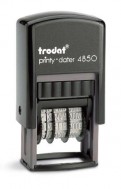 Trodat 4850 PRINTY датер с полем для текста 25х5 мм